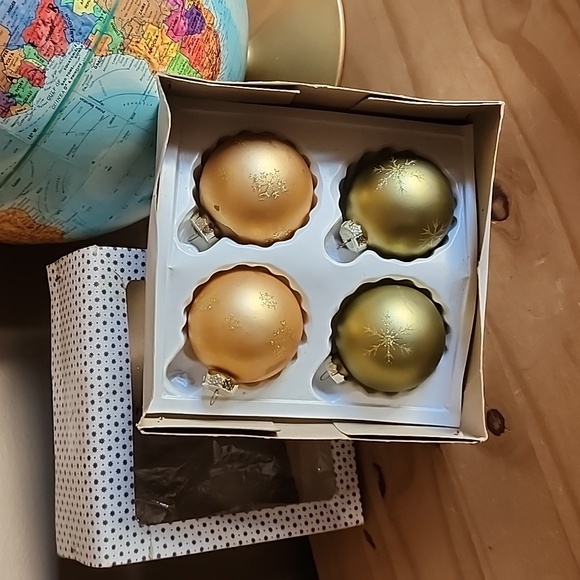 Vintage Santa Land hand decorated Christmas ornaments Made in Poland - Picture 2 of 16